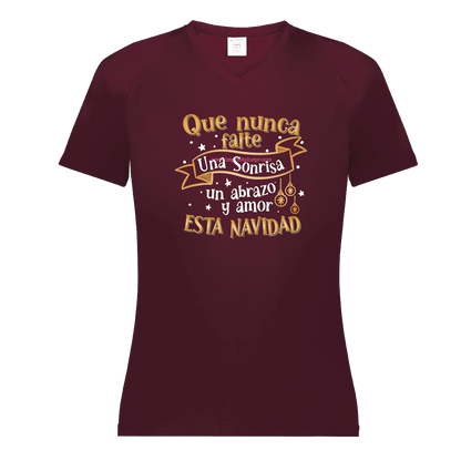 Que nunca falte una sonrisa, un abrazo y amor esta navidad