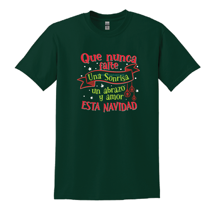 Que nunca falte una sonrisa, un abrazo y amor esta navidad