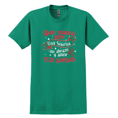 Que nunca falte una sonrisa, un abrazo y amor esta navidad