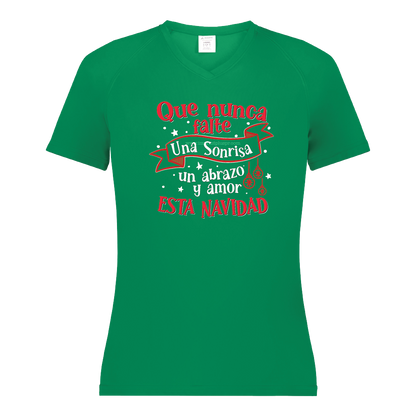 Que nunca falte una sonrisa, un abrazo y amor esta navidad