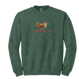 Navidad Boricua Bordado - Crewneck Sweatshirt