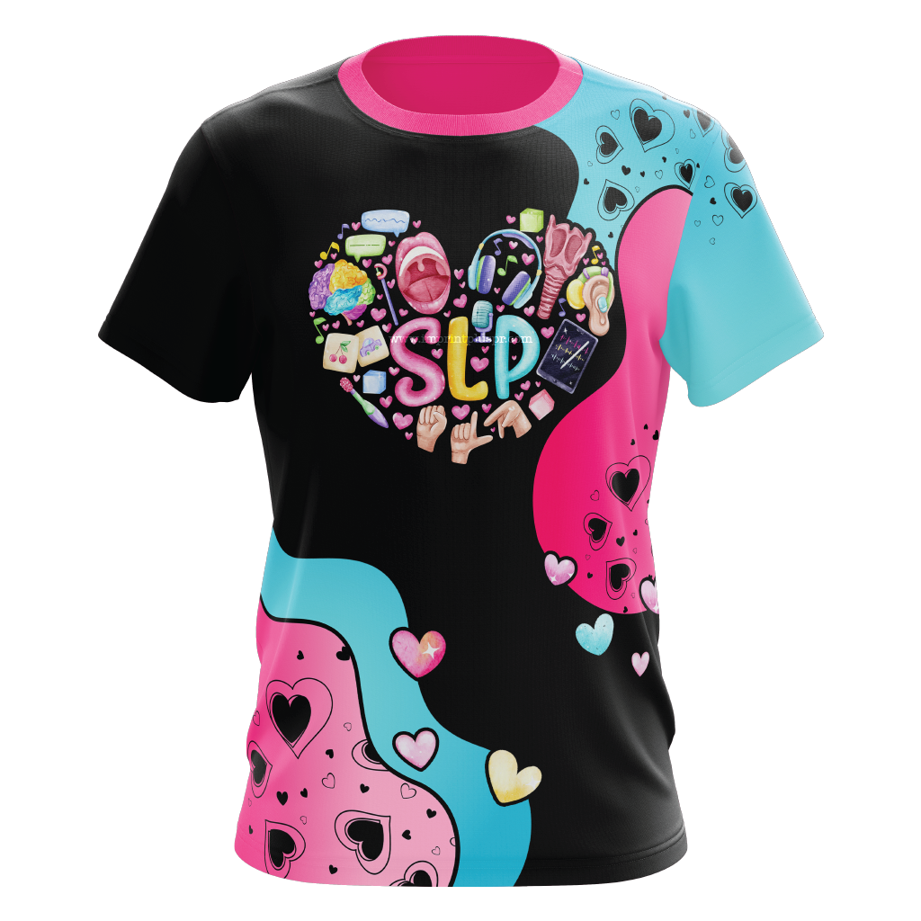 SLP Heart - T-shirt Sublimada