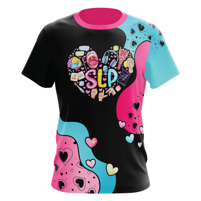 SLP Heart - T-shirt Sublimada