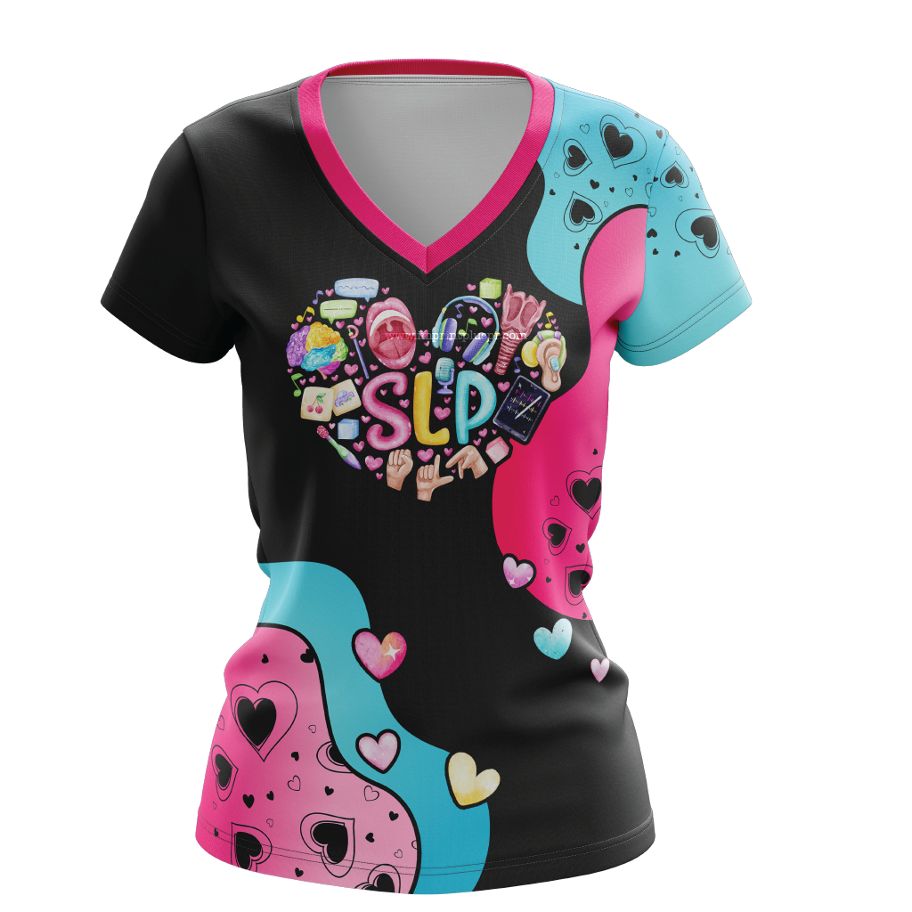 SLP Heart - T-shirt Sublimada