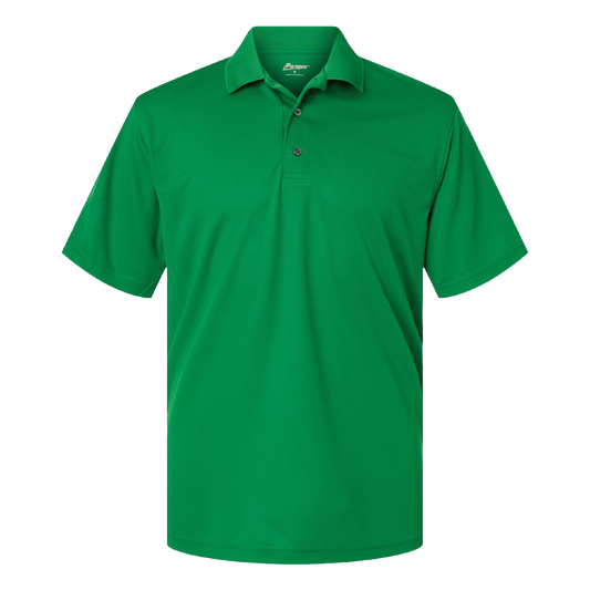 PARAGON SM0100 SOLID MESH POLO WITH EMBROIDERED LOGO - School