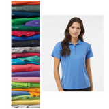 PARAGON SM0104 SOLID WOMEN MESH POLO WITH EMBROIDERED LOGO - School