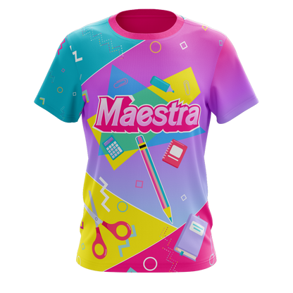 Retro Pink - T-shirt sublimada