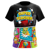 SUPER TEACHER - T-shirt sublimada