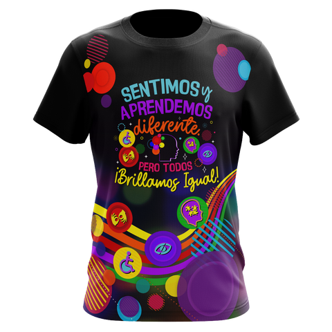 ¡Brillamos Igual! - T-Shirt Sublimada