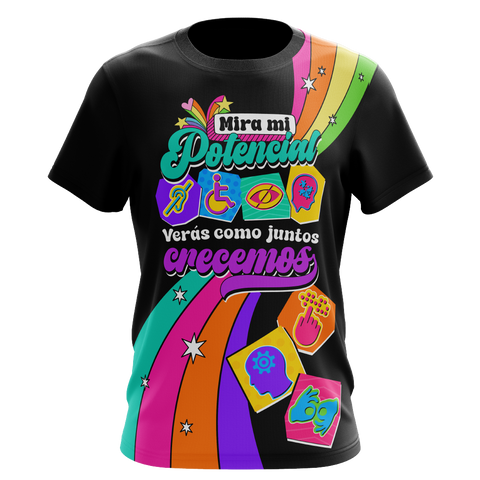 Juntos Crecemos - T-Shirt Sublimada