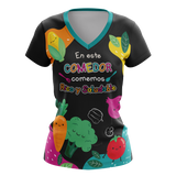 En este comedor comemos rico y saludable - T-shirt sublimada