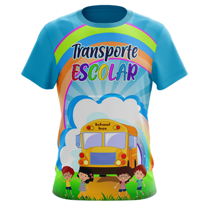 School Bus Adventure - T-shirt sublimada