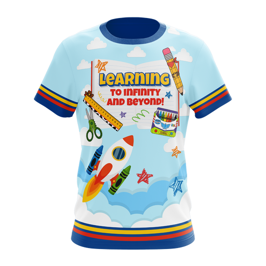 Learning to infinity and beyond! - T-Shirt Sublimada