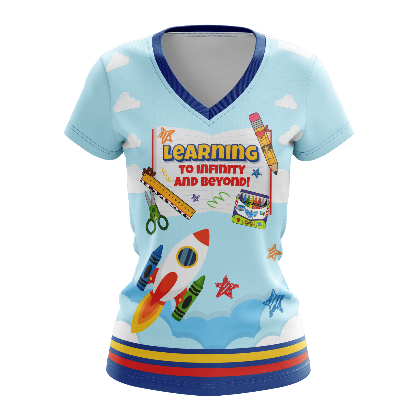 Learning to infinity and beyond! - T-Shirt Sublimada