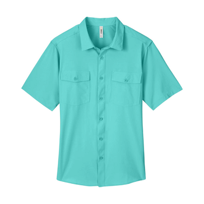 Camisa Bordada - Logo Escolar - Men's Ultra UVP® Marina Shirt - CE510
