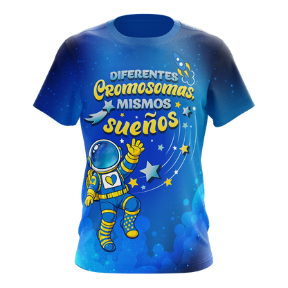 Diferentes Cromosomas, Mismos Sueños - T-Shirt Sublimada