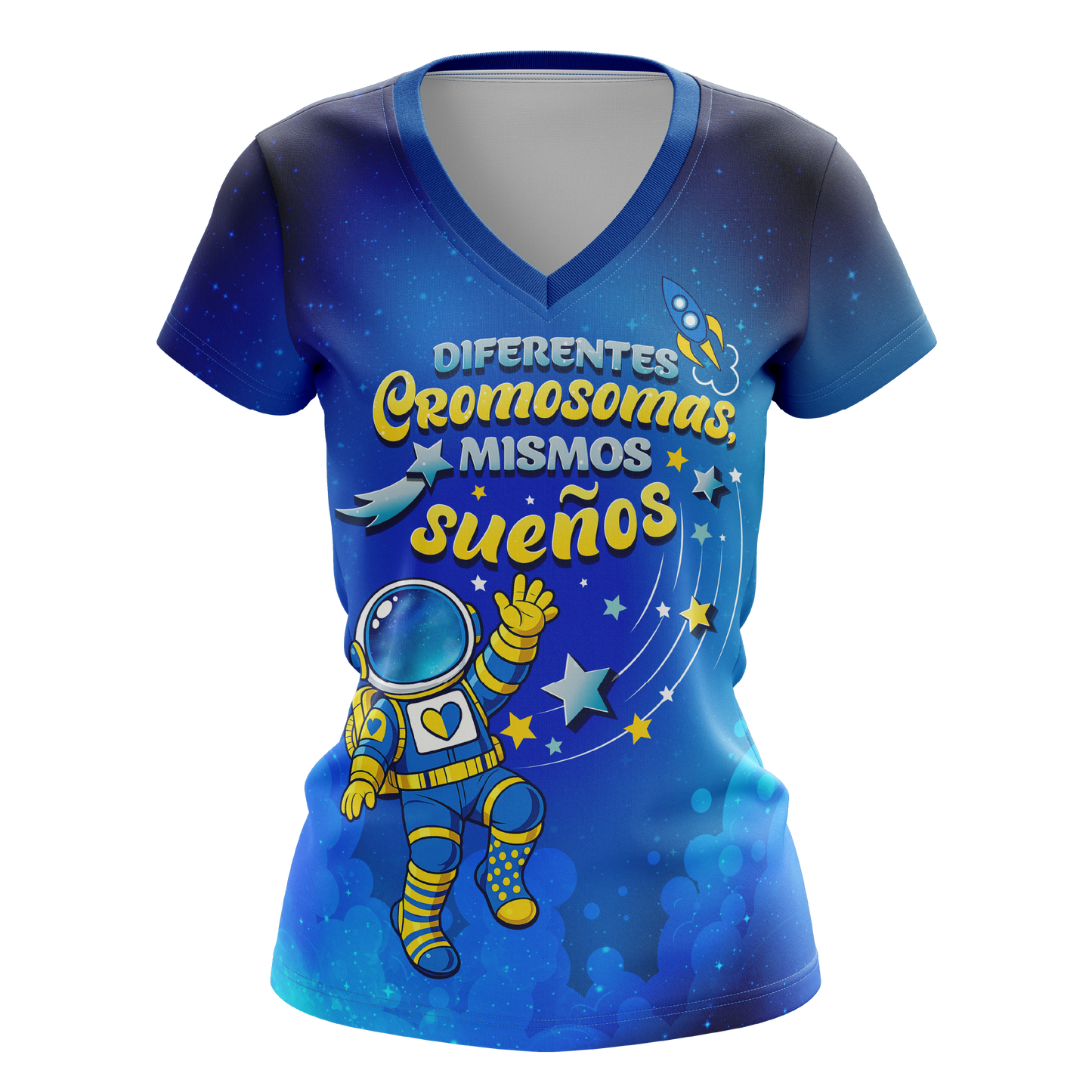 Diferentes Cromosomas, Mismos Sueños - T-Shirt Sublimada