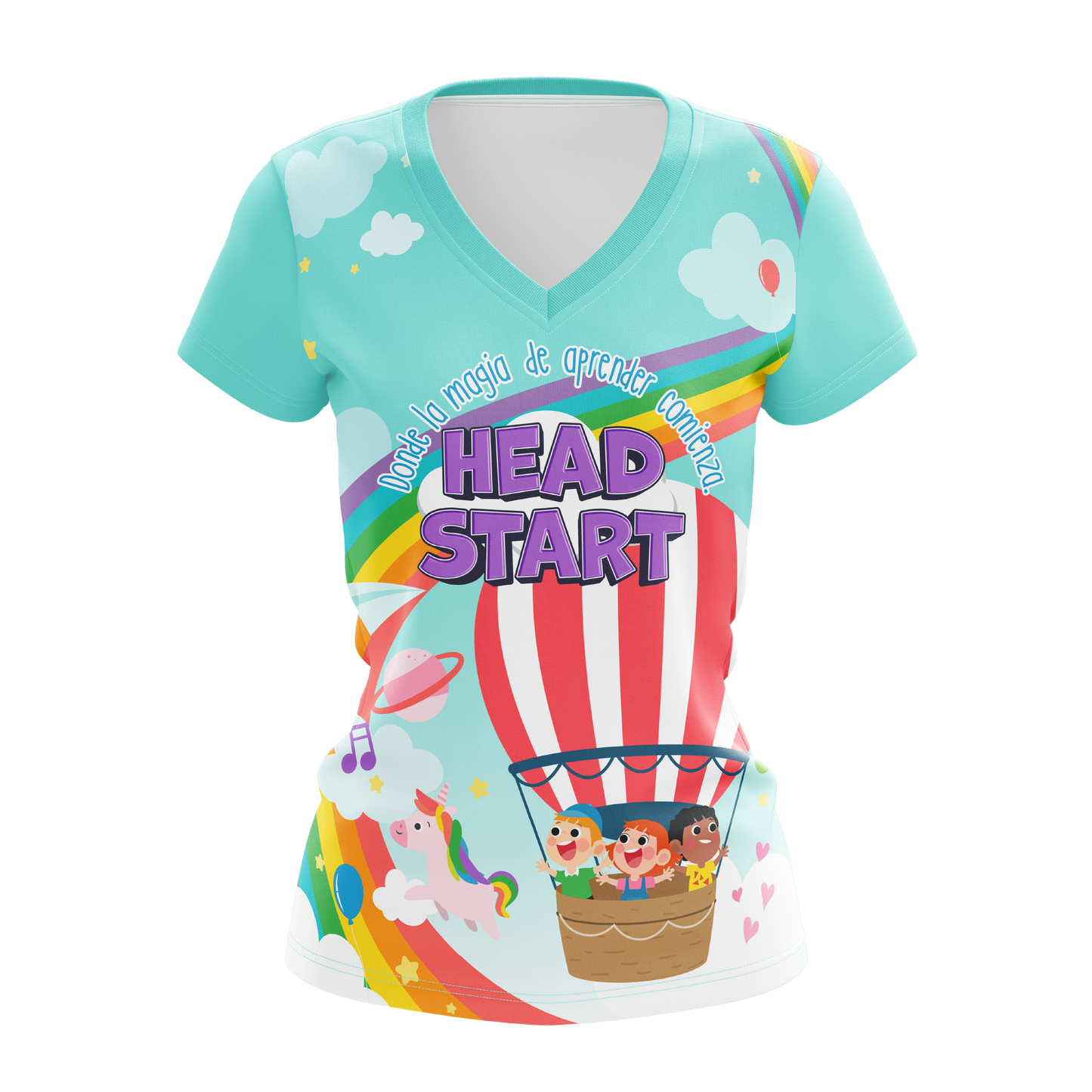 Donde la magia de apredender comienza - T-shirt sublimada