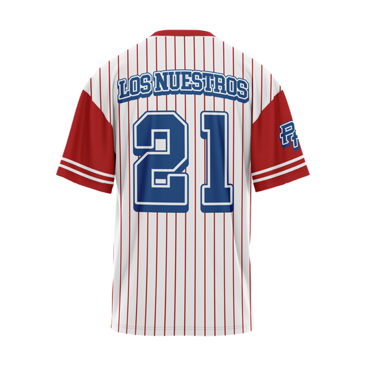 Los Nuestros 21 - T-shirt sublimada estilo oversized