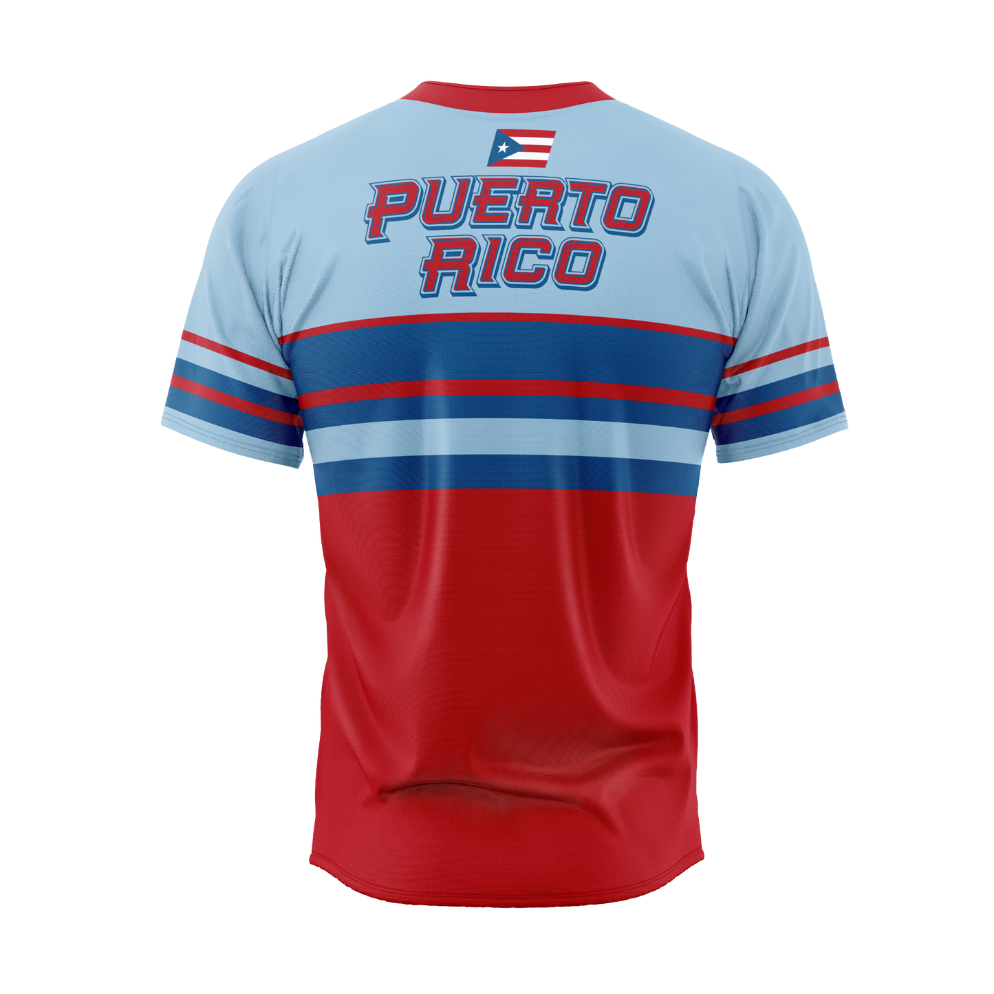 Clásica Celeste - Jersey sublimada estilo béisbol