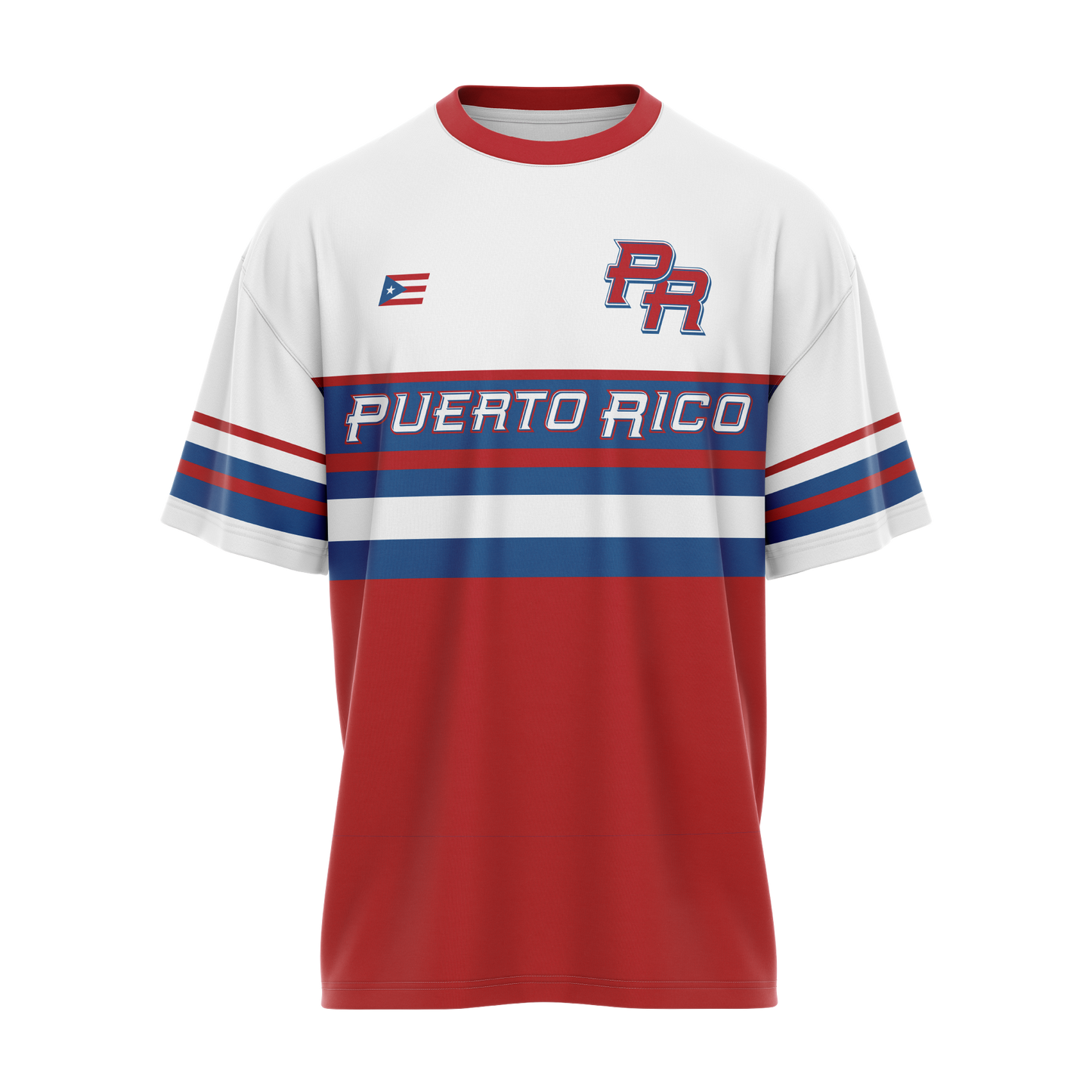 Clásica Blanca - T-shirt sublimada estilo oversized