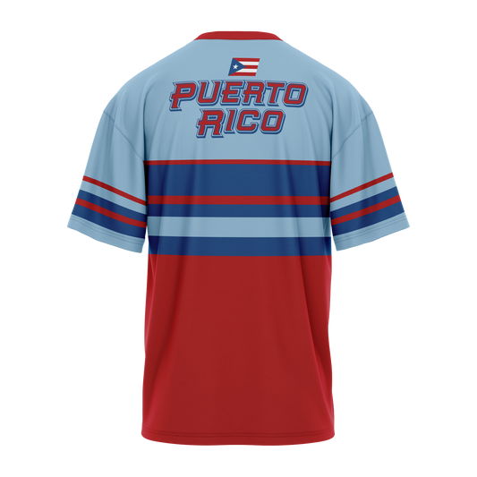 Clásica Celeste - T-shirt sublimada estilo oversized