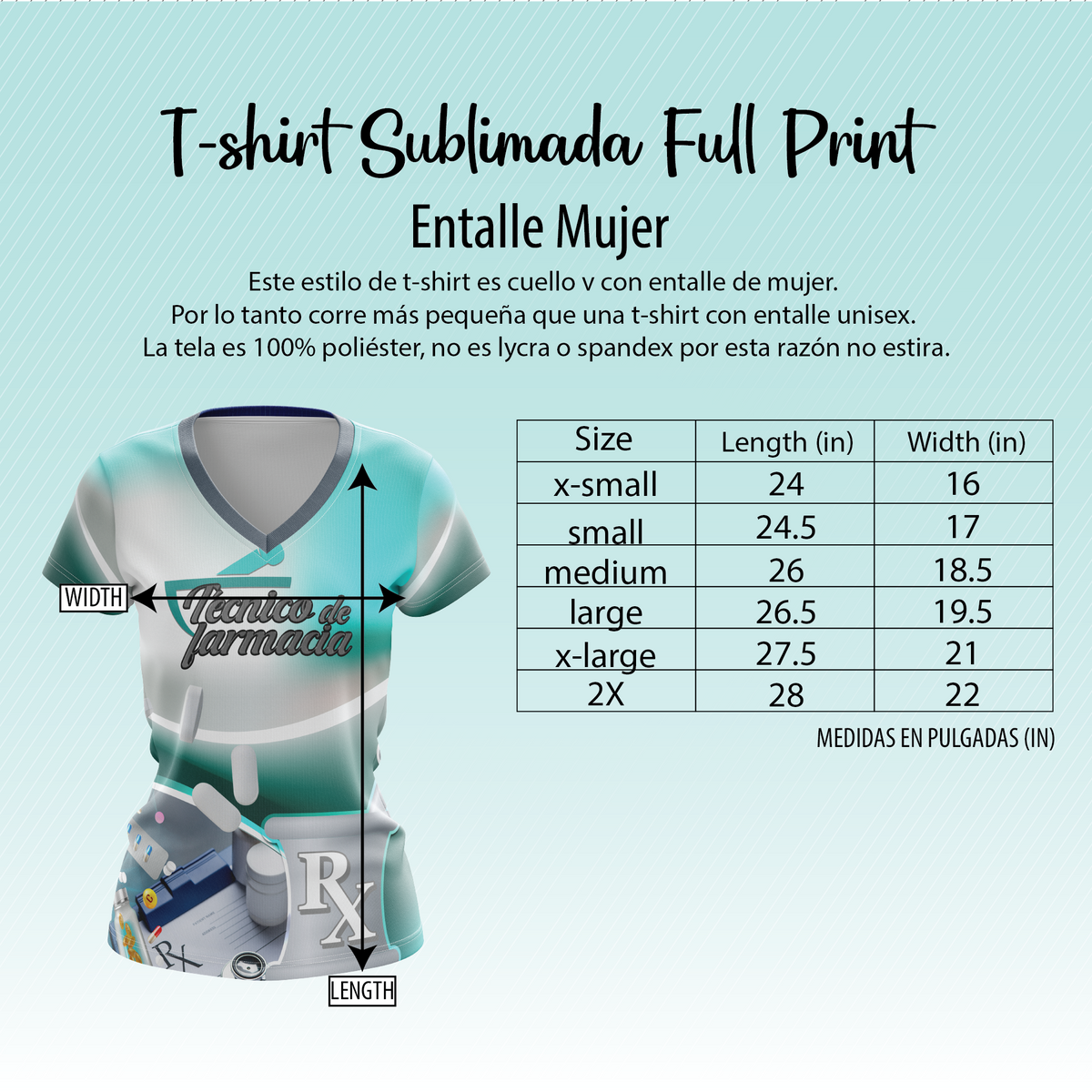 Excelente Maestro - T-shirt sublimada