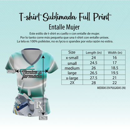 Excelente Maestro - T-shirt sublimada
