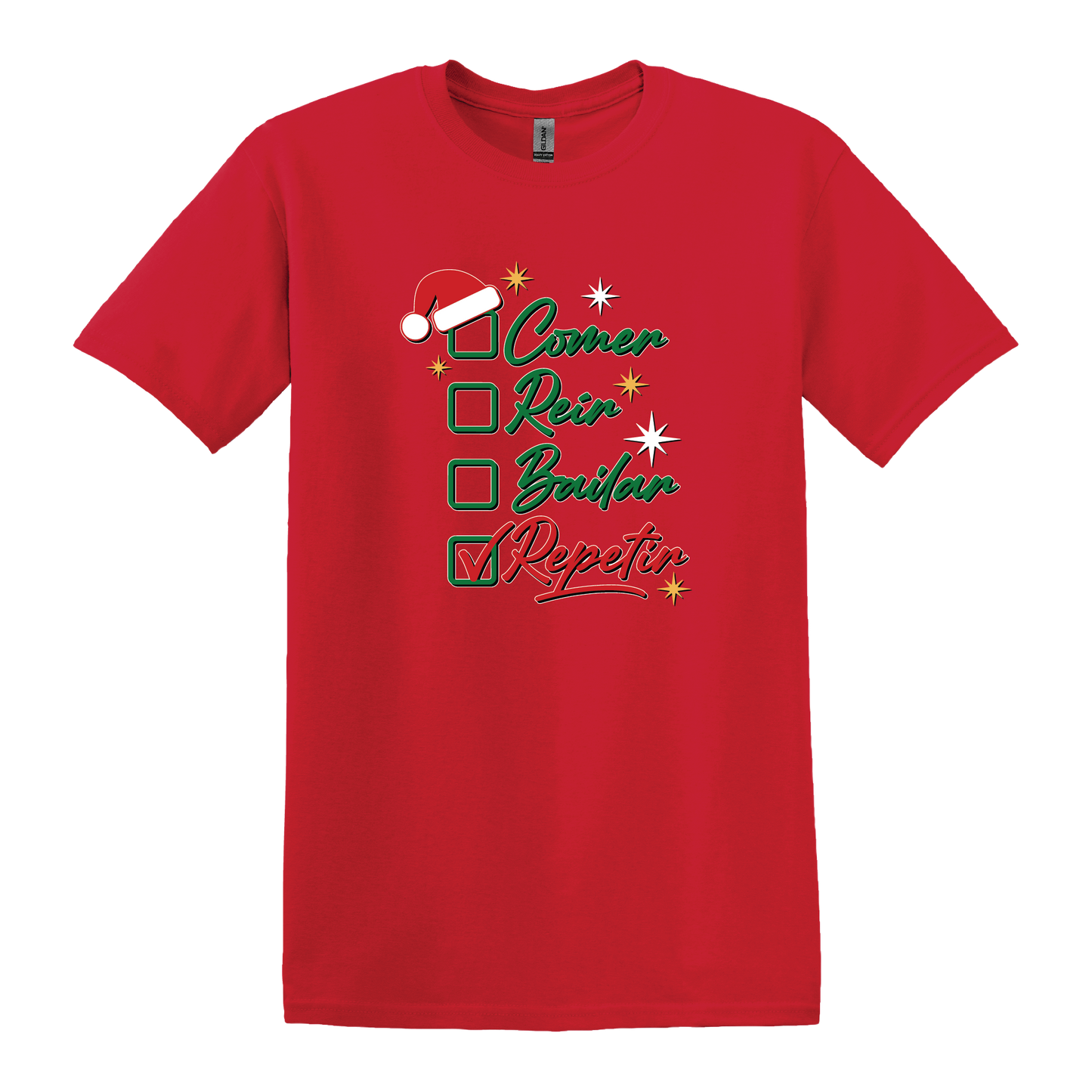 Comer, reír, bailar