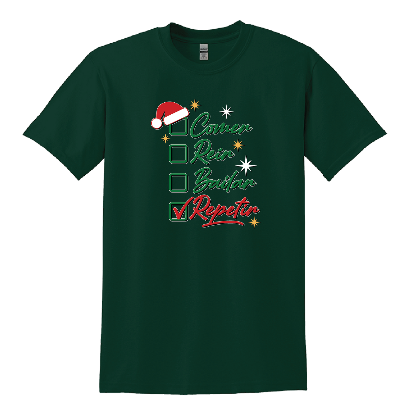 Comer, reír, bailar