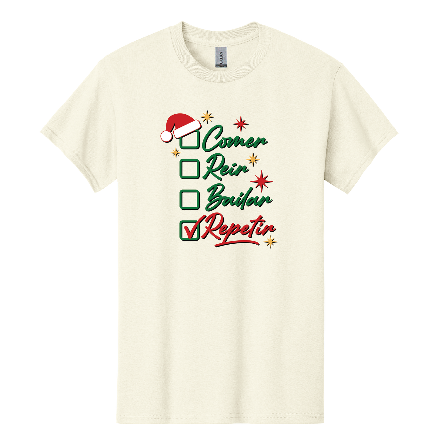 Comer, reír, bailar