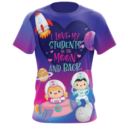 I love my students to the moon and back