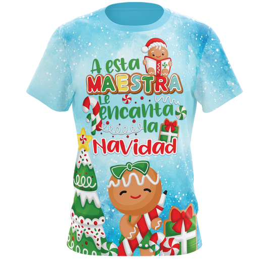 A esta Maestra le ecanta la Navidad