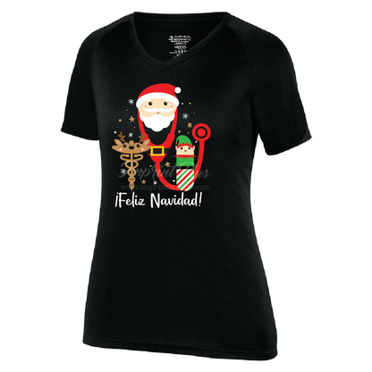 Santa Feliz Navidad Med