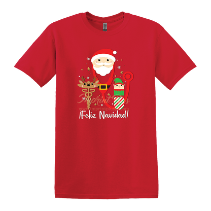 Santa Feliz Navidad Med