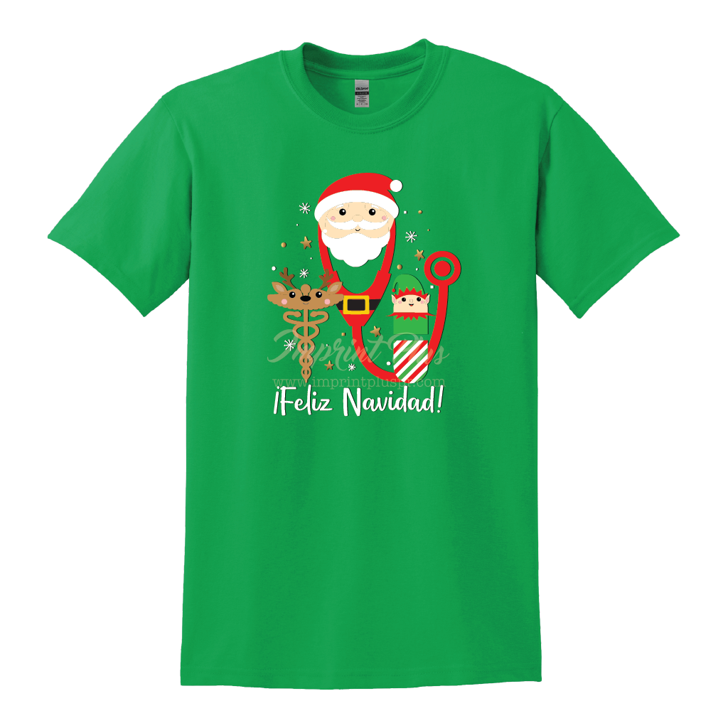 Santa Feliz Navidad Med