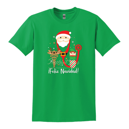 Santa Feliz Navidad Med