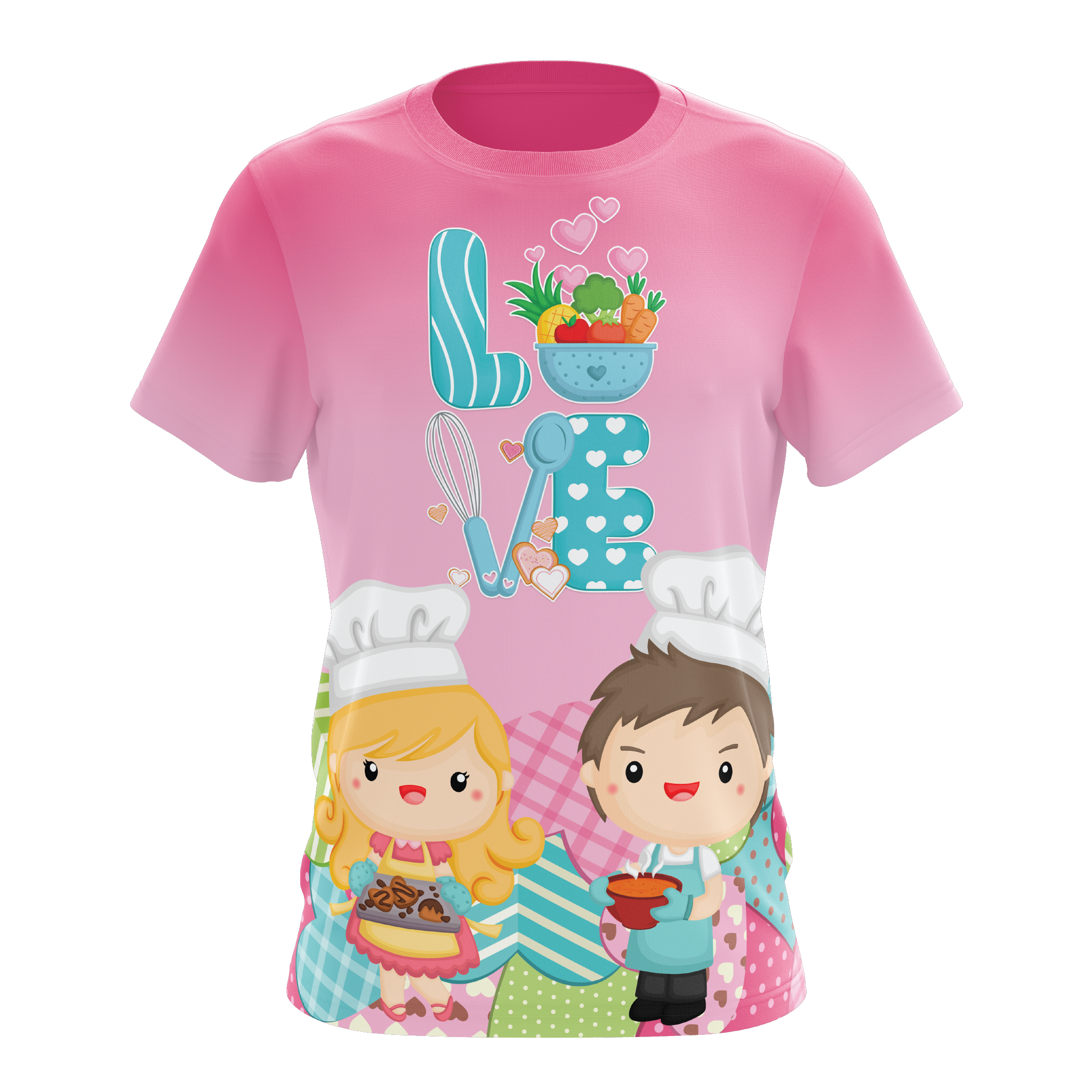 Love Cooking - T-shirt sublimada – Imprint Plus