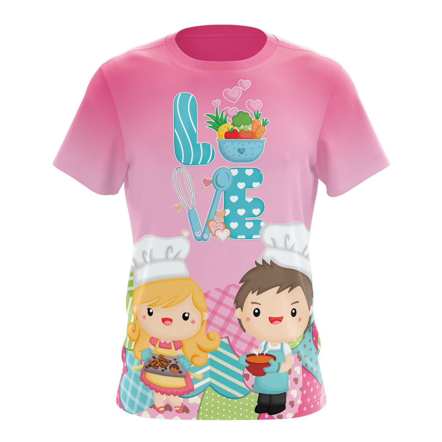 Love Cooking - T-shirt sublimada
