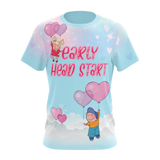 Early Head Start Hearts - T-shirt sublimada