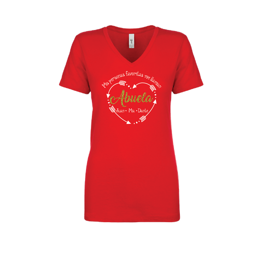 Mis personas favoritas me llaman Abuela V Neck