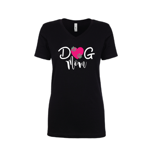 Dog Mom V Neck