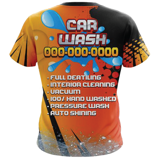 Car Wash-Orange