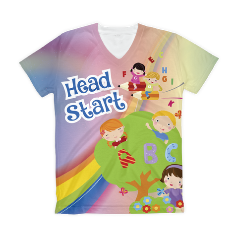 T-shirt sublimada - ABC Rainbow