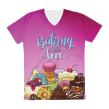 T-shirt sublimada - Baking with love