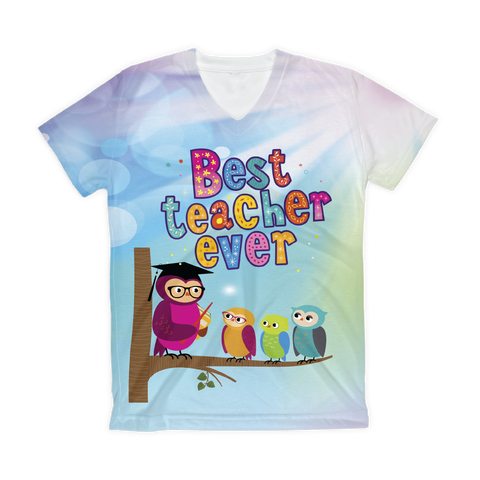 T-shirt sublimada - Best Teacher Ever