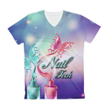T-shirt sublimada - Nail Tech Butterflies