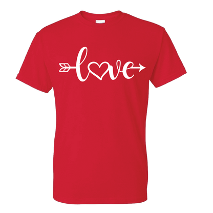 LOVE arrow heart