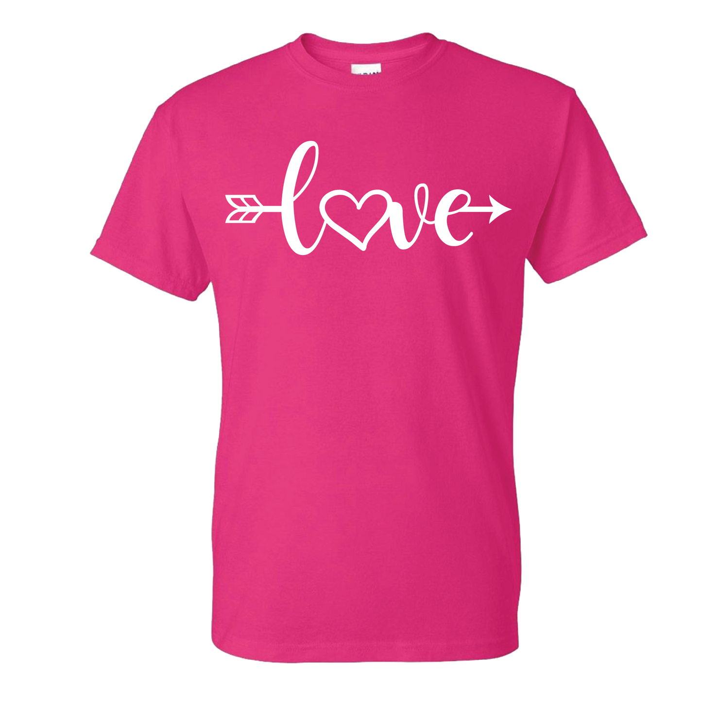 LOVE arrow heart