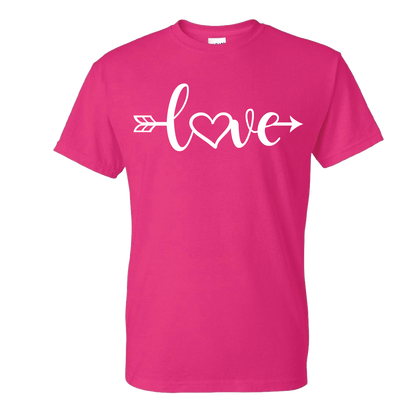 LOVE arrow heart